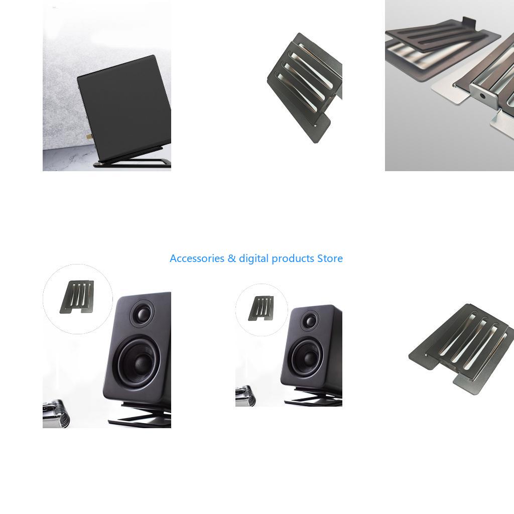 Speaker Desk Setup - 77JD Ergonomik Eğim Açılı Hoparlör Standı