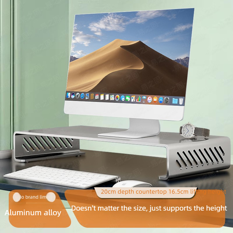 Desk Setup For Laptop And Monitor - Bilgisayar Monitörü Standı Yükseltici Ergonomik Masa