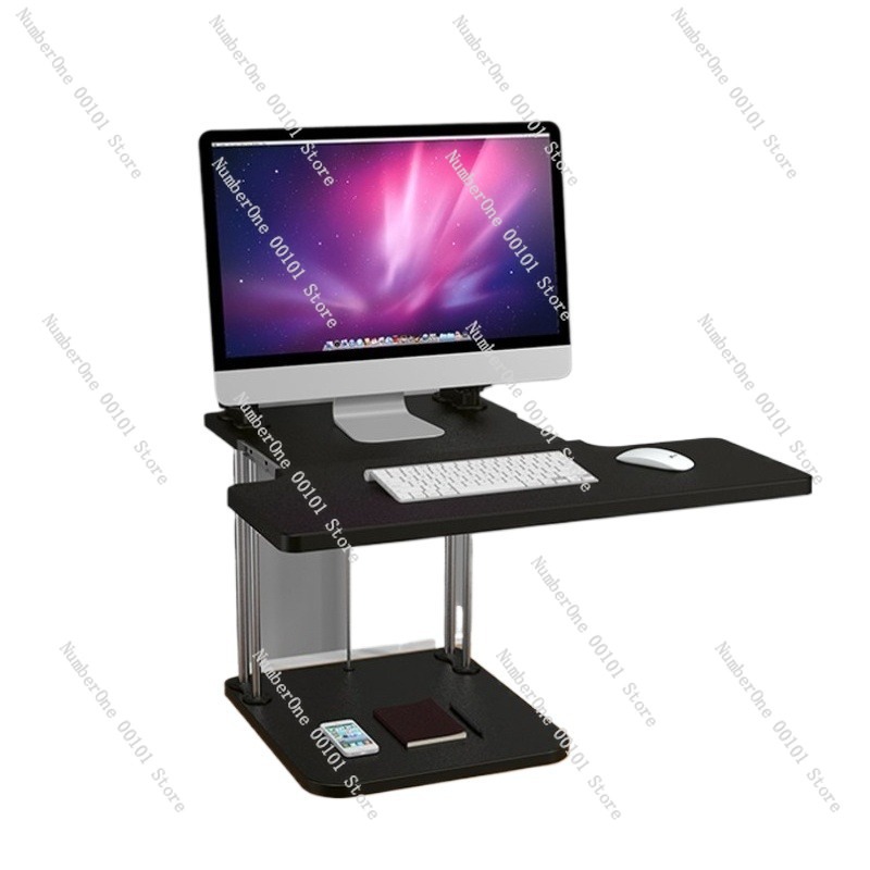 Desk Setup For Laptop And Monitor - Masaüstü İş İstasyonları için Yüksekliği Ayarlanabilir