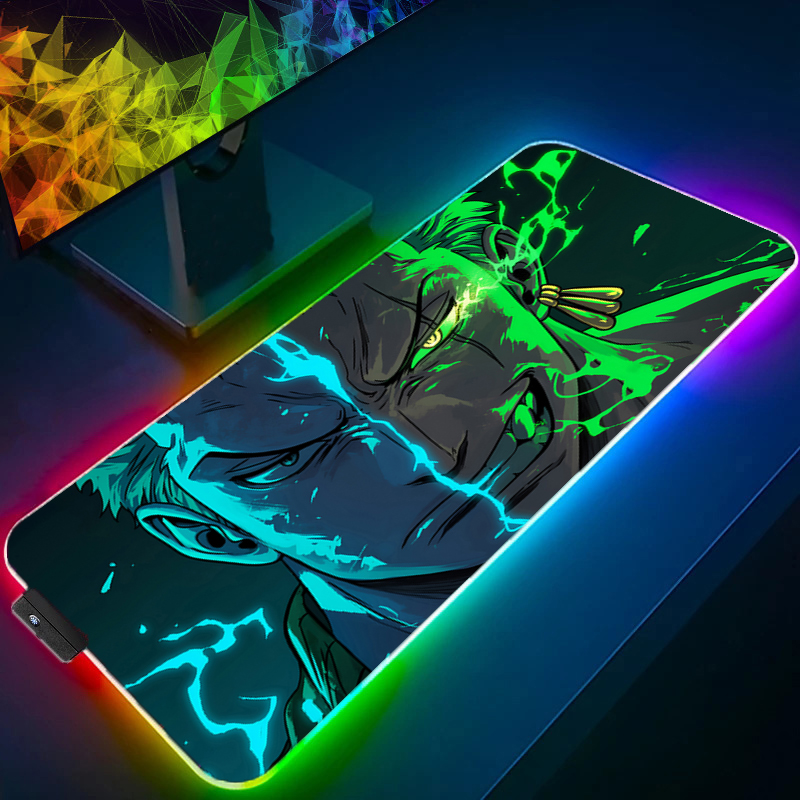 Desk Setup Rgb - TEK PARÇA Zoro Mouse Pad RGB