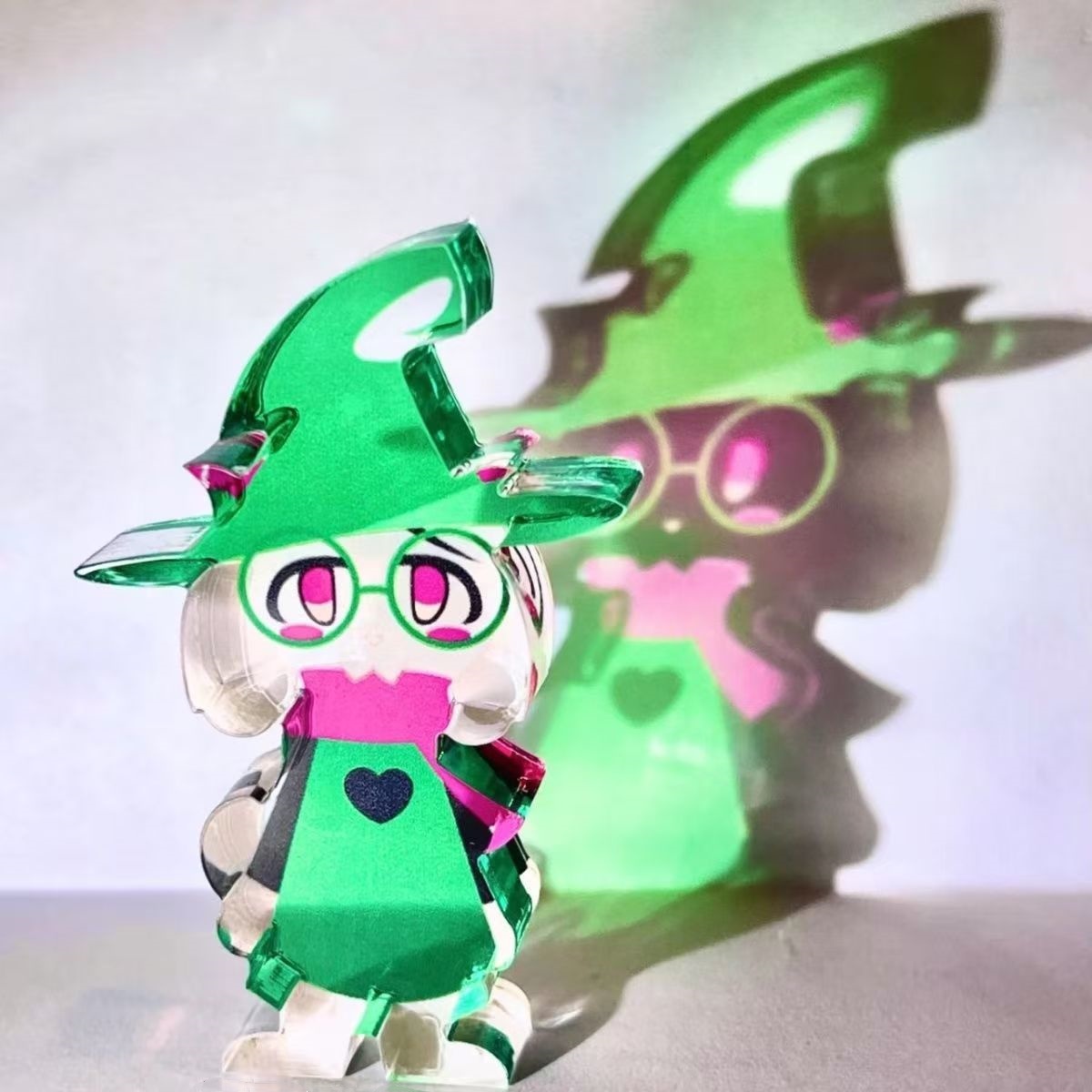 Desk Setup Cute - Oyun DELTARUNE Ralsei Cosplay Standı Plaka