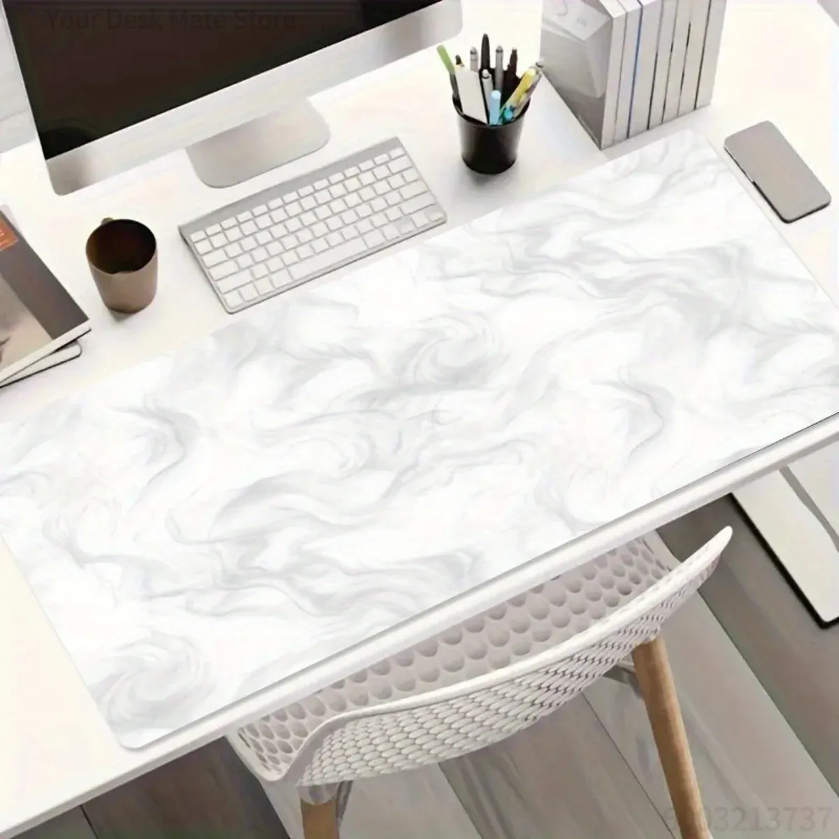 Desk Setup Pc And Laptop - Modern Hafif Lüks Kauçuk Mouse Pad