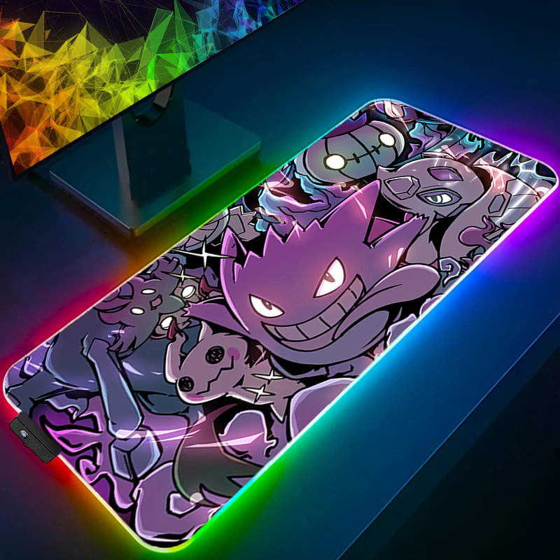 Desk Setup Rgb - RGB Büyük Oyun Mouse Pad'i P-Pokemons