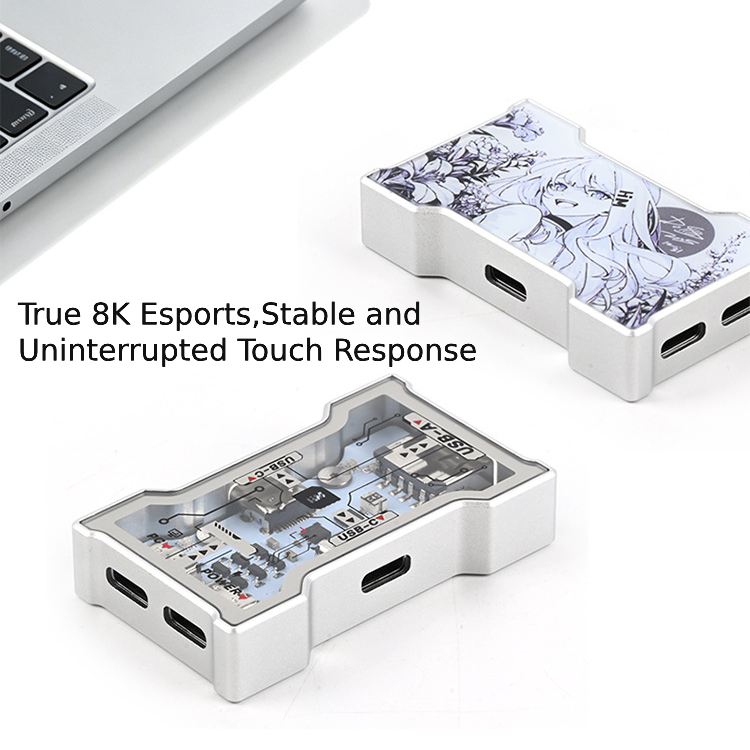 RGB USB Hub 2 Giriş 3 Çıkış Oy - Desk Setup Rgb incelemesi ve fiyatı