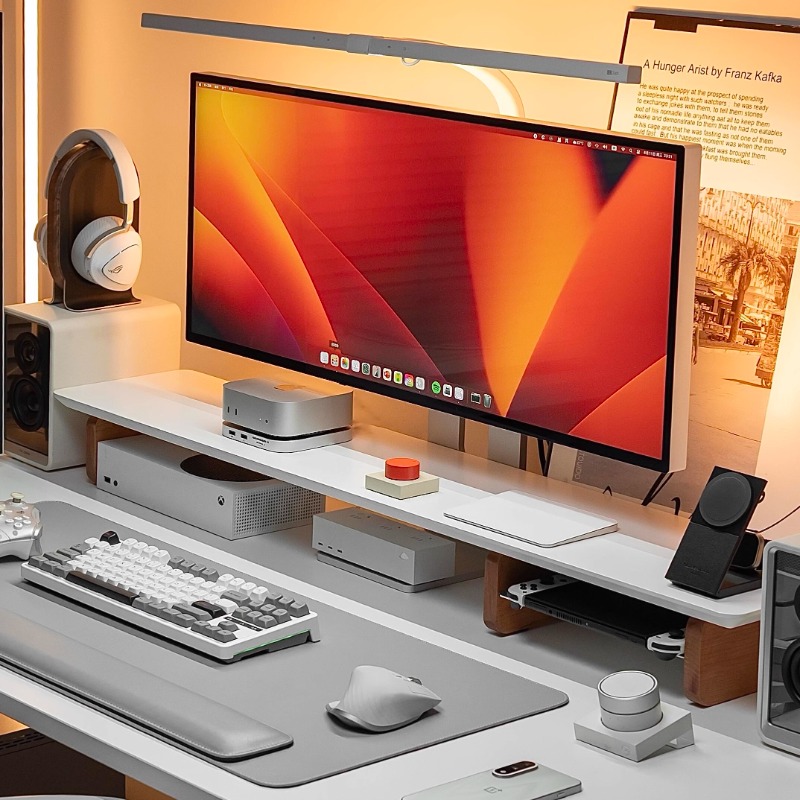 Modern Monitör Yükseltici Stan - Desk Setup For Laptop And Monitor incelemesi ve fiyatı