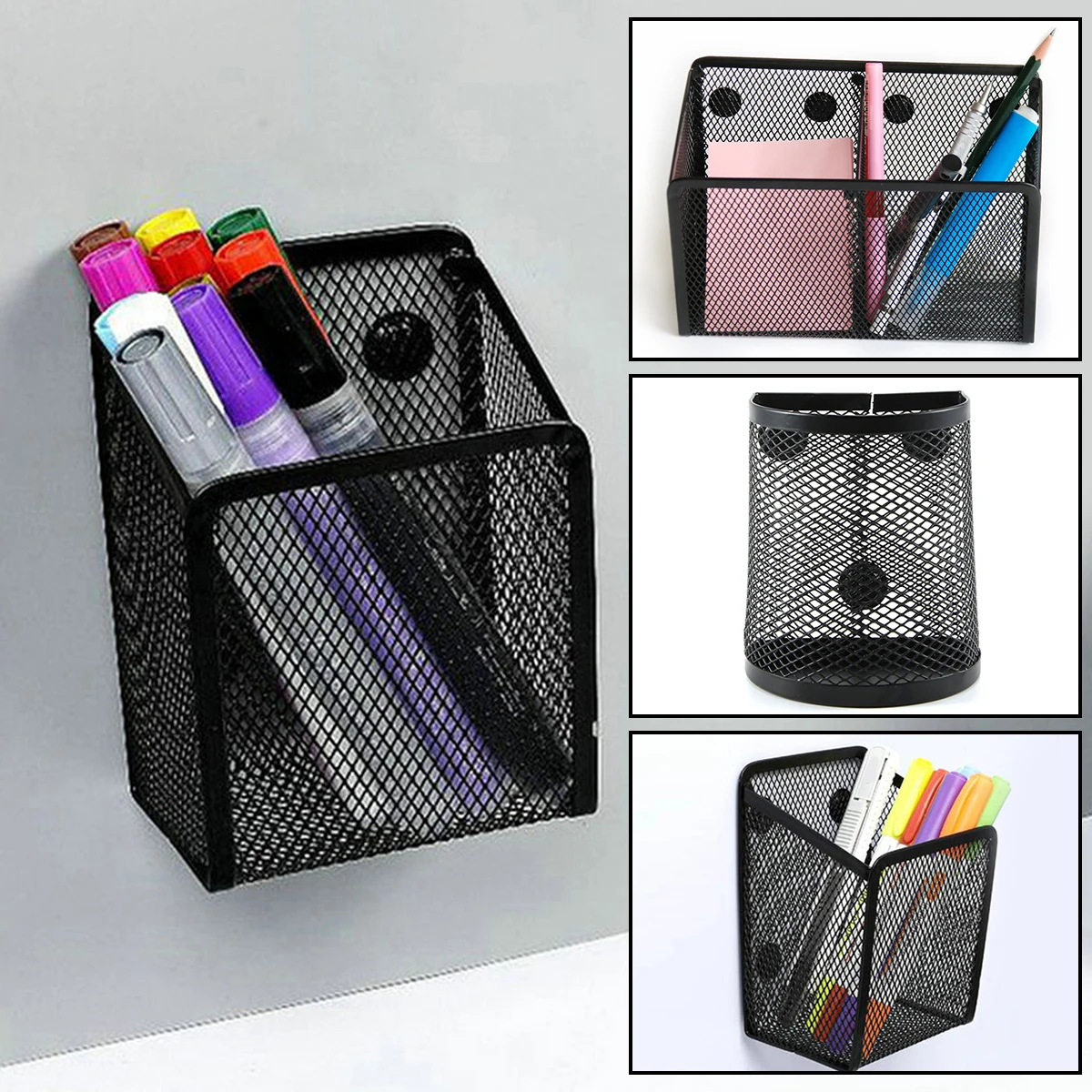 Metal Örgü Kalem Fincan Sağlam - Pen Cup Magnetic incelemesi ve fiyatı