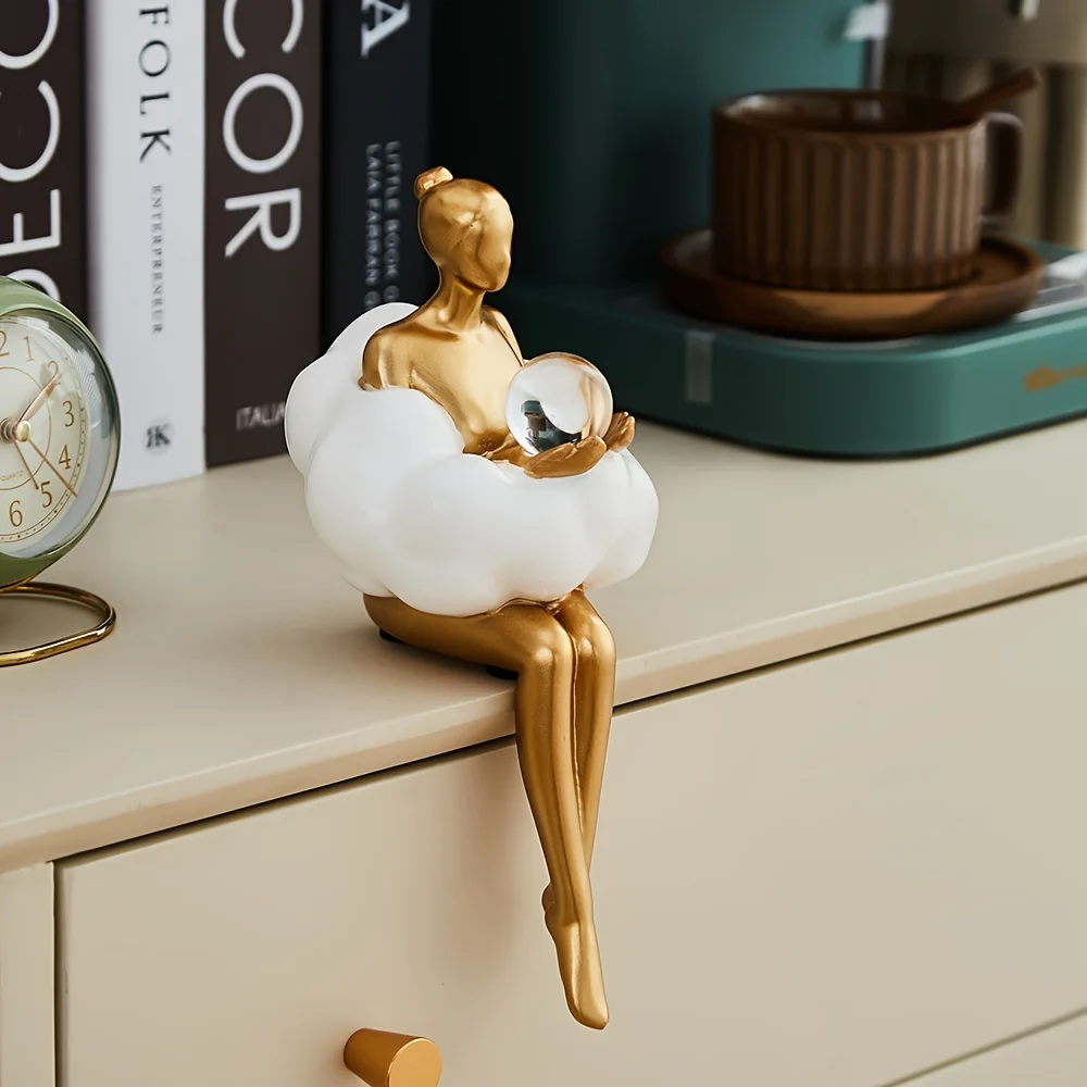 Bulut Kız Heykel Soyut Sanat Ş - Desk Setup Design incelemesi ve fiyatı