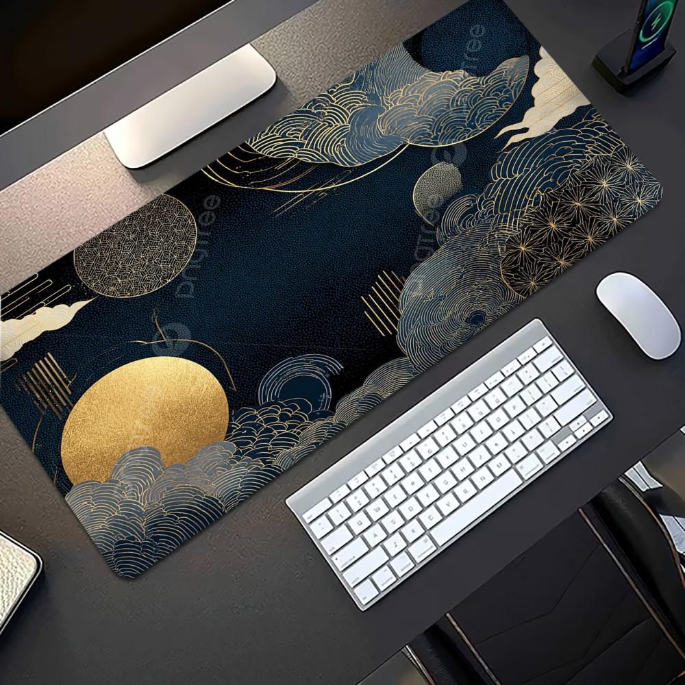 Japon Altın Dalga Ay Koi Geniş - Desk Setup Pc And Laptop incelemesi ve fiyatı