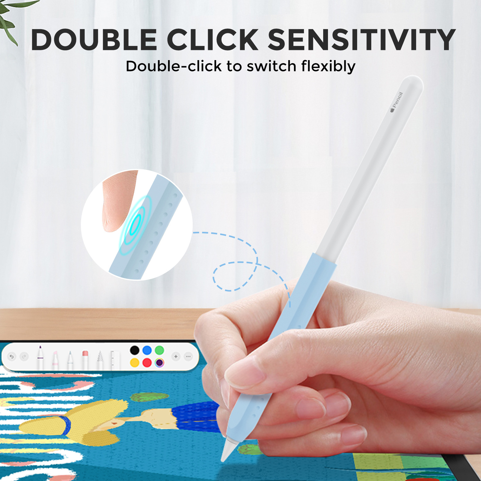 Apple Pencil 1 2 3 için 1 PC S - Pen Cup Magnetic incelemesi ve fiyatı