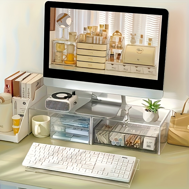 Akrilik klavye standı, şeffaf  - Desk Setup Design incelemesi ve fiyatı