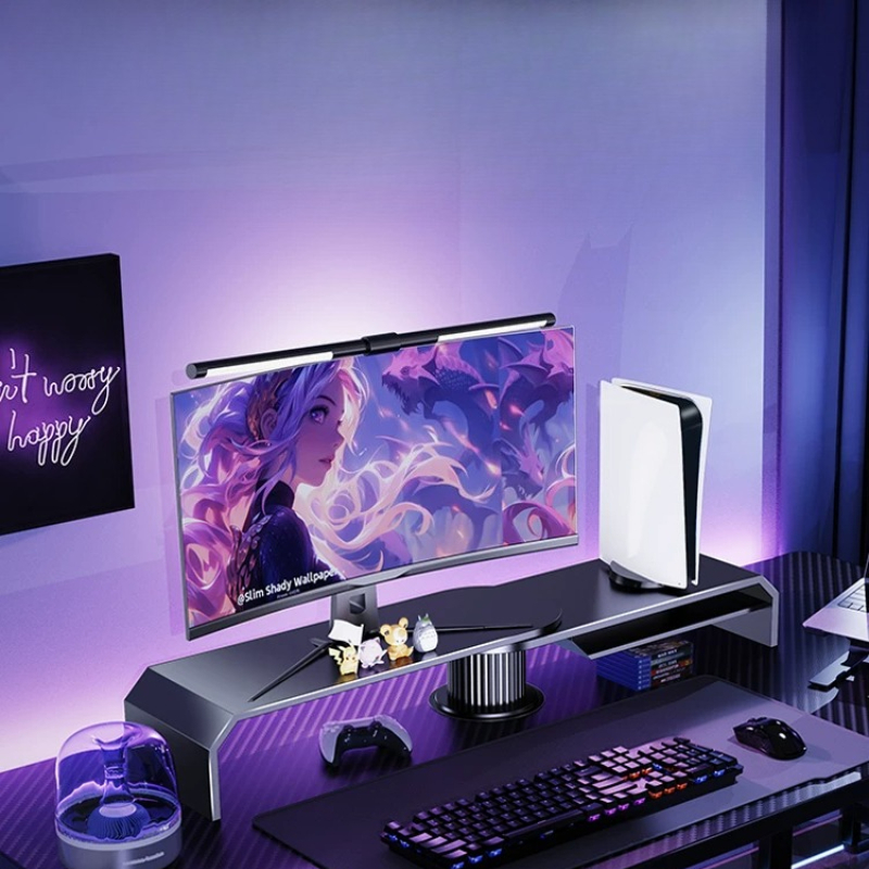 Oyun Çift Monitör Standı Ofis  - Desk Setup For Laptop And Monitor incelemesi ve fiyatı