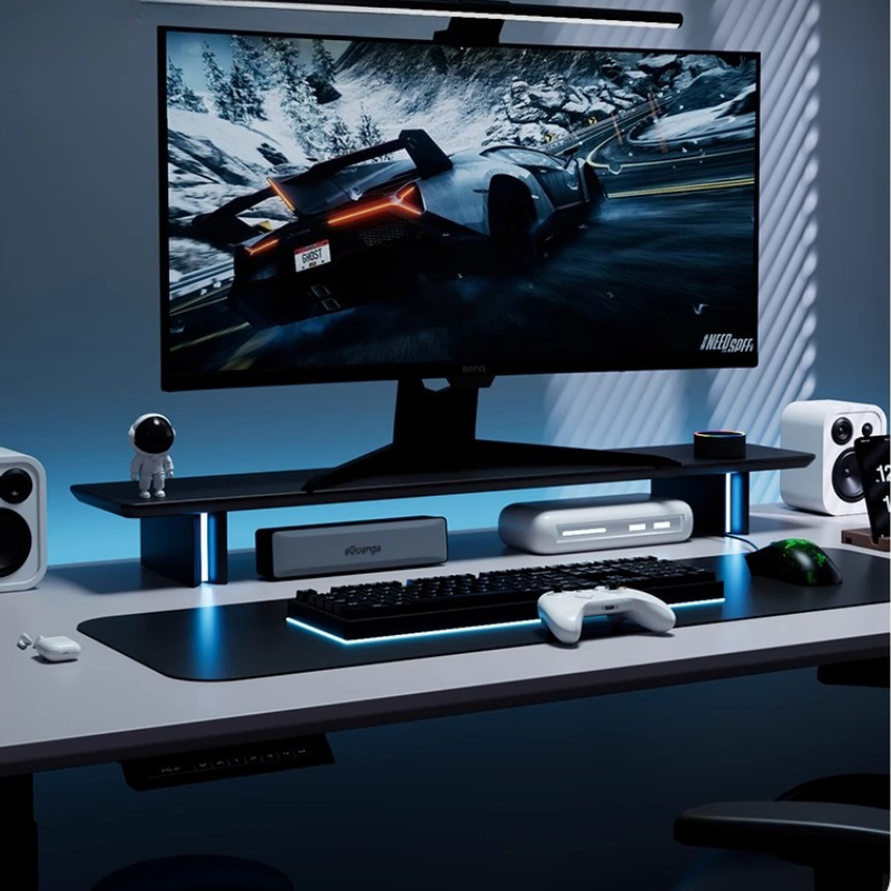RGB Monitör Standı Ergonomik B - Desk Setup For Laptop And Monitor incelemesi ve fiyatı