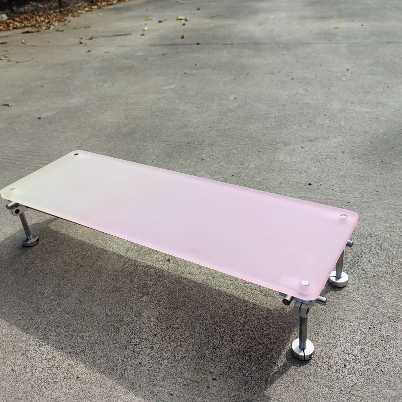 ‌ Estetik Pembe Degrade Akrili - Desk Setup For Laptop And Monitor incelemesi ve fiyatı