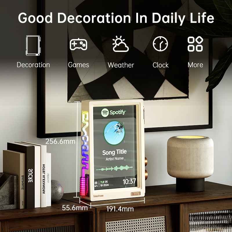 Divoom Times Frame 10.1″ Akıll - Speaker Desk Setup incelemesi ve fiyatı