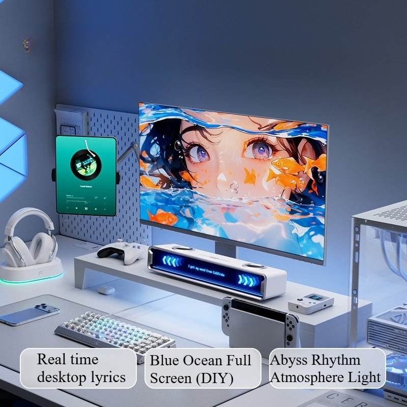 K20 GT Tam Ekran Altyazı Hopar - Speaker Desk Setup incelemesi ve fiyatı