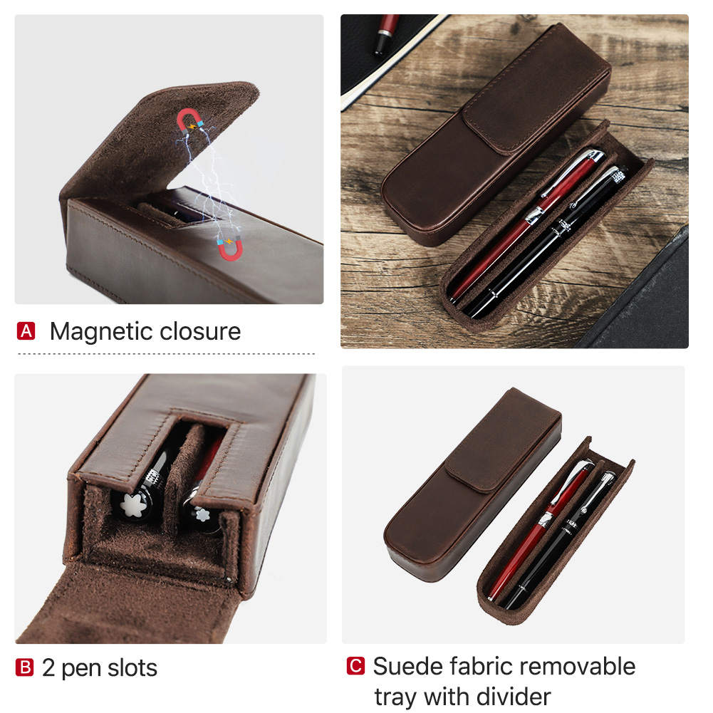 CONTACT'S FAMILY Deri 2 Bölmel - Pen Cup Magnetic incelemesi ve fiyatı