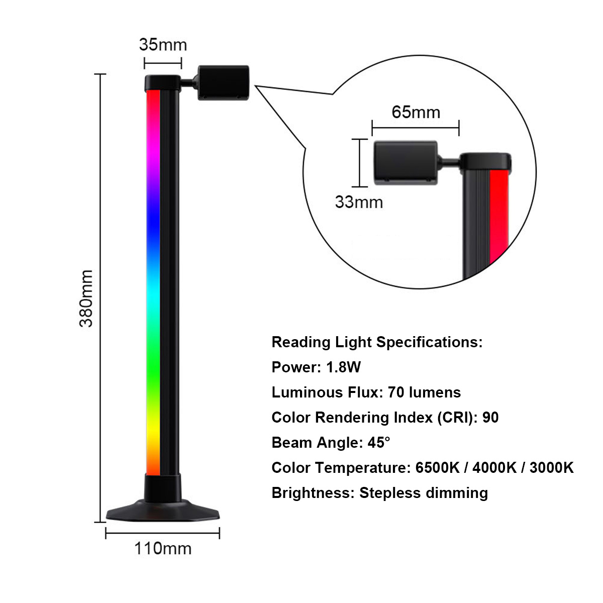 Akıllı Işık Çubuğu LED RGB Müz - Desk Setup Rgb incelemesi ve fiyatı
