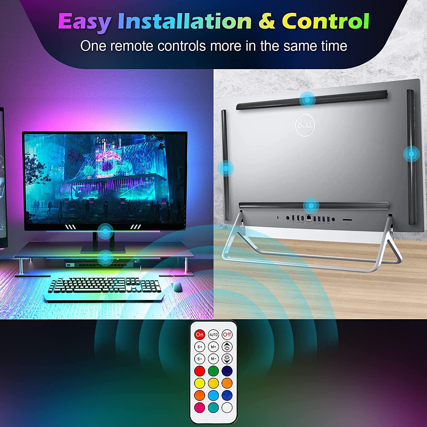 Monitör Altında Işık Çubuğu RG - Desk Setup Rgb incelemesi ve fiyatı