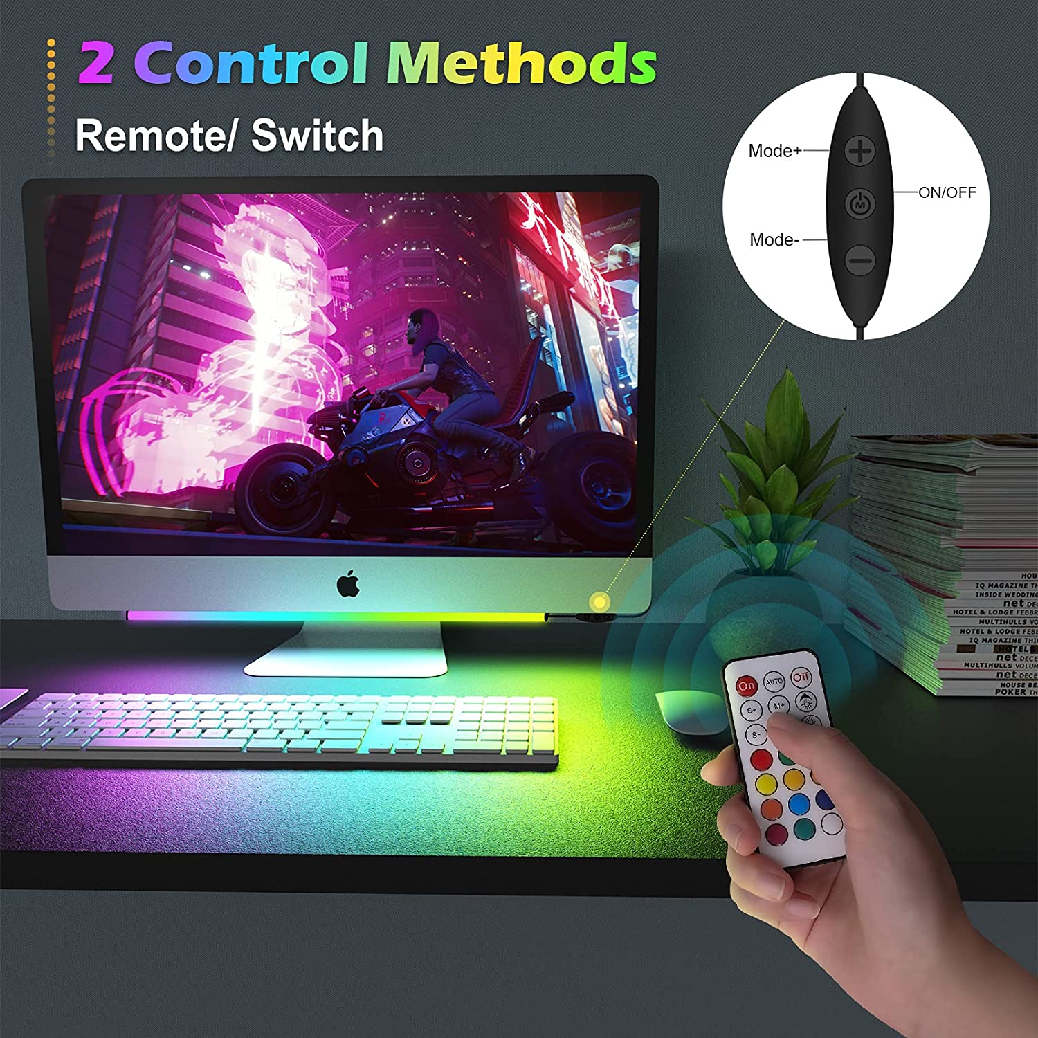 Monitör Altında Işık Çubuğu RG - Desk Setup Rgb incelemesi ve fiyatı