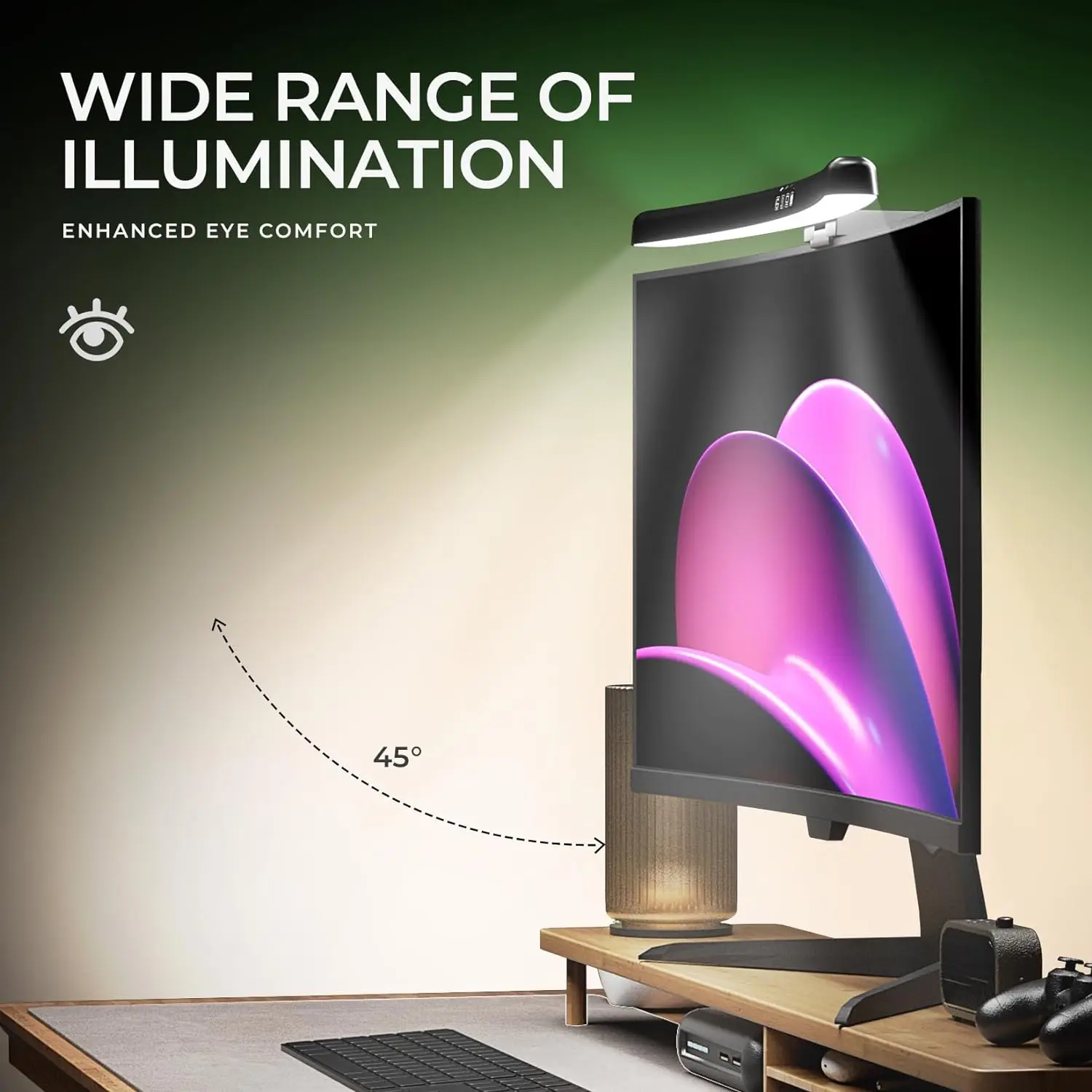 Bilgisayar Monitörü Işık Çubuğ - Desk Setup Rgb incelemesi ve fiyatı